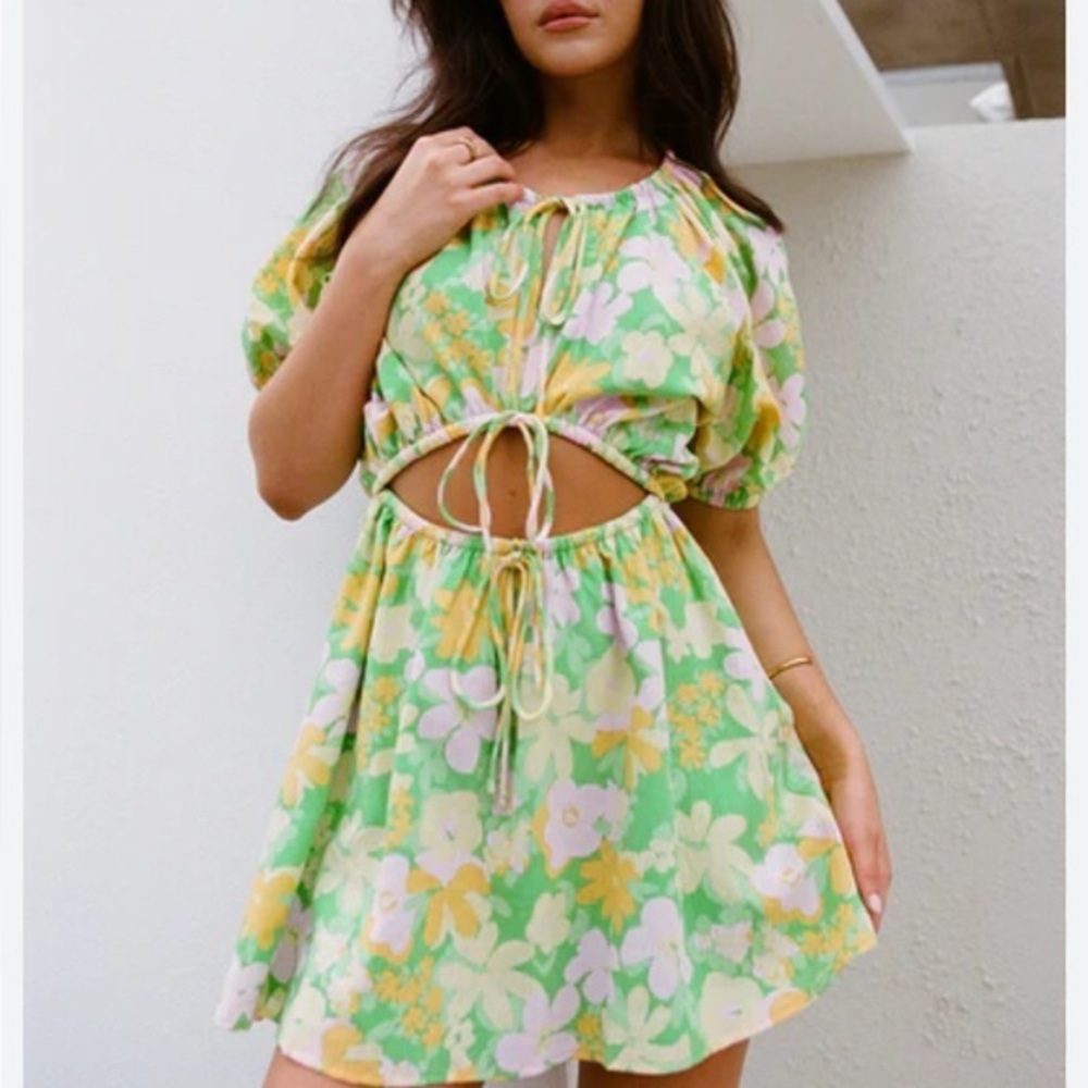 NWT Sabo Milo Dress - Juniper Green Size 6